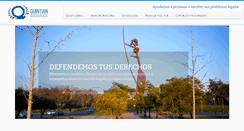 Desktop Screenshot of abogadosmataro.com