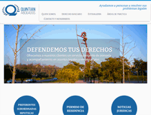 Tablet Screenshot of abogadosmataro.com